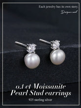 Load image into Gallery viewer, Pearl Stud Earrings
