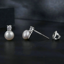 Load image into Gallery viewer, Pearl Stud Earrings
