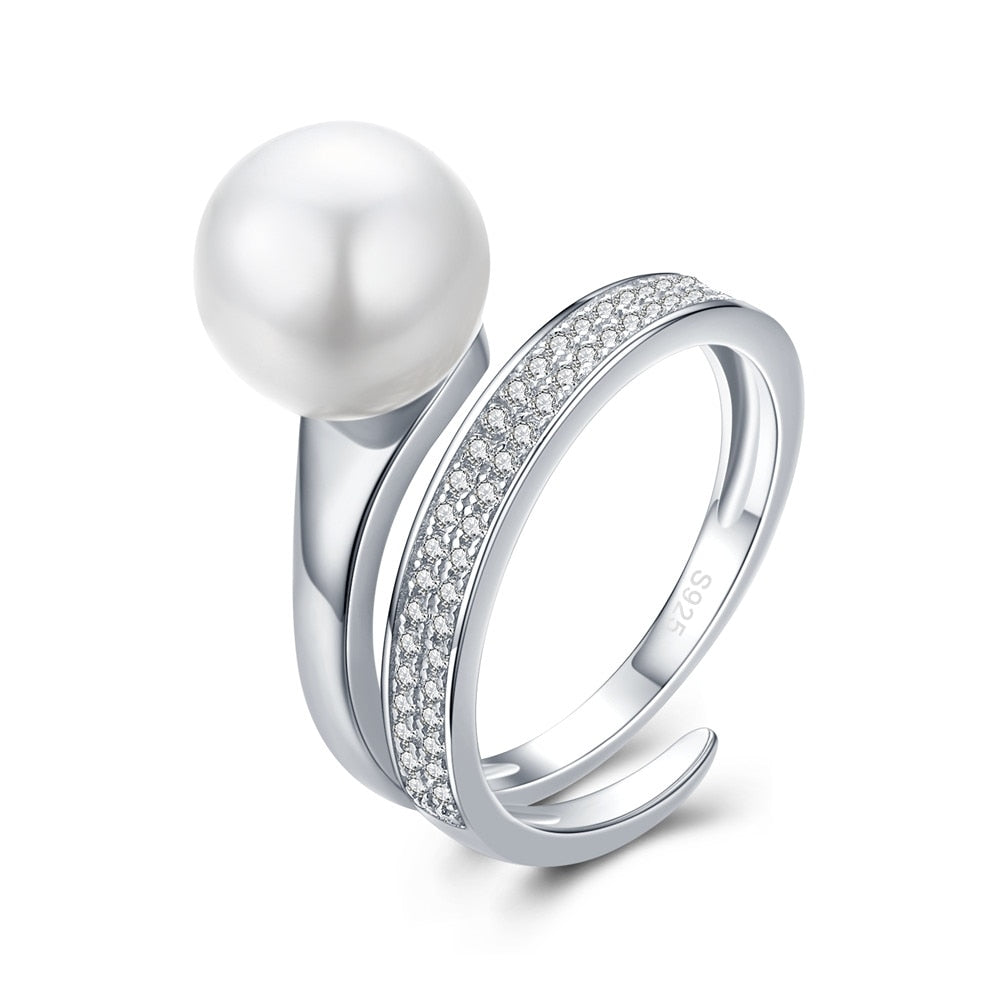 Shell Pearl Ring