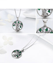 Load image into Gallery viewer, Green Tree Necklace
