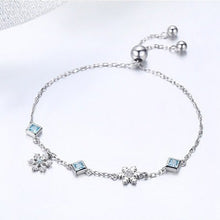 Load image into Gallery viewer, Snowflower Bracelet
