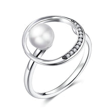 Load image into Gallery viewer, Round Pearl Ring
